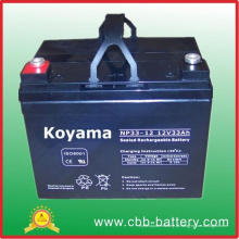 Bateria de energia elétrica Motive 12V33ah Np33-12 Baterias de ciclo profundo
